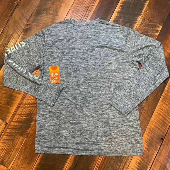 Surf & Swim Co. Long Sleeve UPF 50+ Swim Tee in Navy Heather – Size L (NWT) - Picture 2 of 7